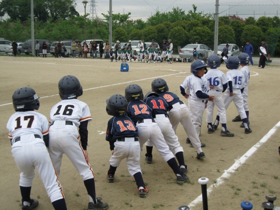 4月２０日（土）市大会　公式戦トスチーム