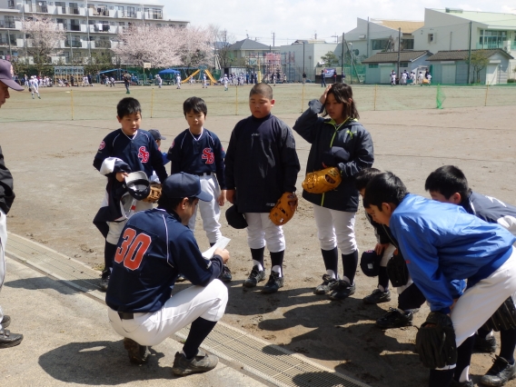 ４月６日（日）市大会ムーンスターズ戦