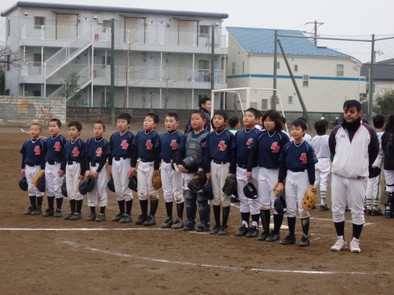 ３月１日（土）　練習試合　　新町グリーンファイターズ戦