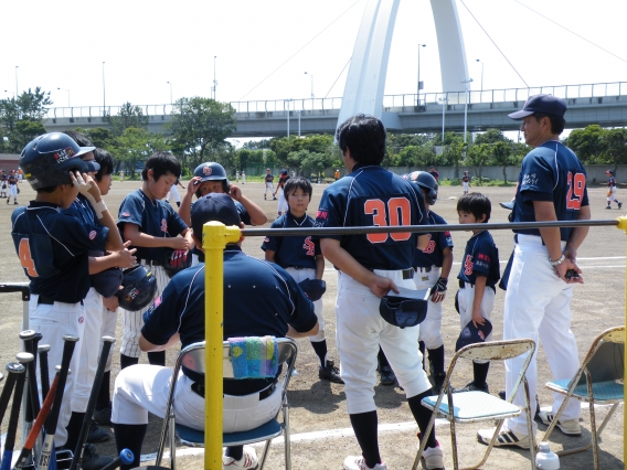 ６月２９日（土）練習試合　鶴嶺ストロングボーイズ戦