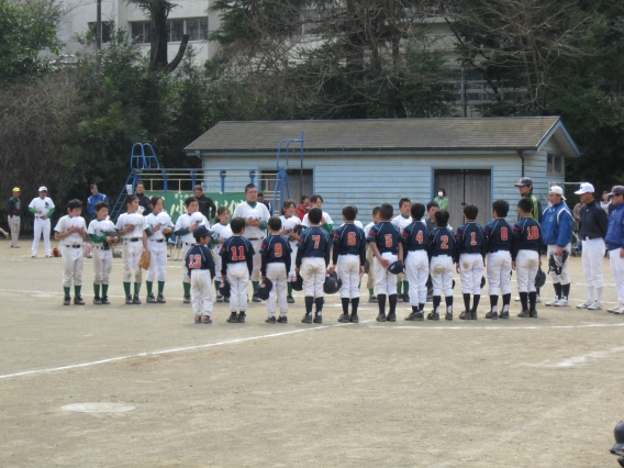 ３月１７日（日）　小出ボールメイツ戦